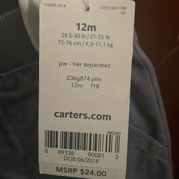 Carters Infant pants - Picture 5 of 5